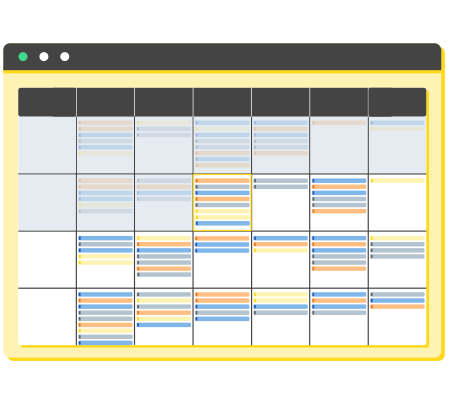 Curriculum Calendar